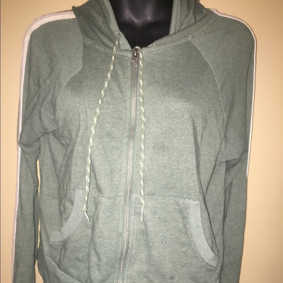 Aeropostale Green Hoodie Jacket - Picture 3 of 5